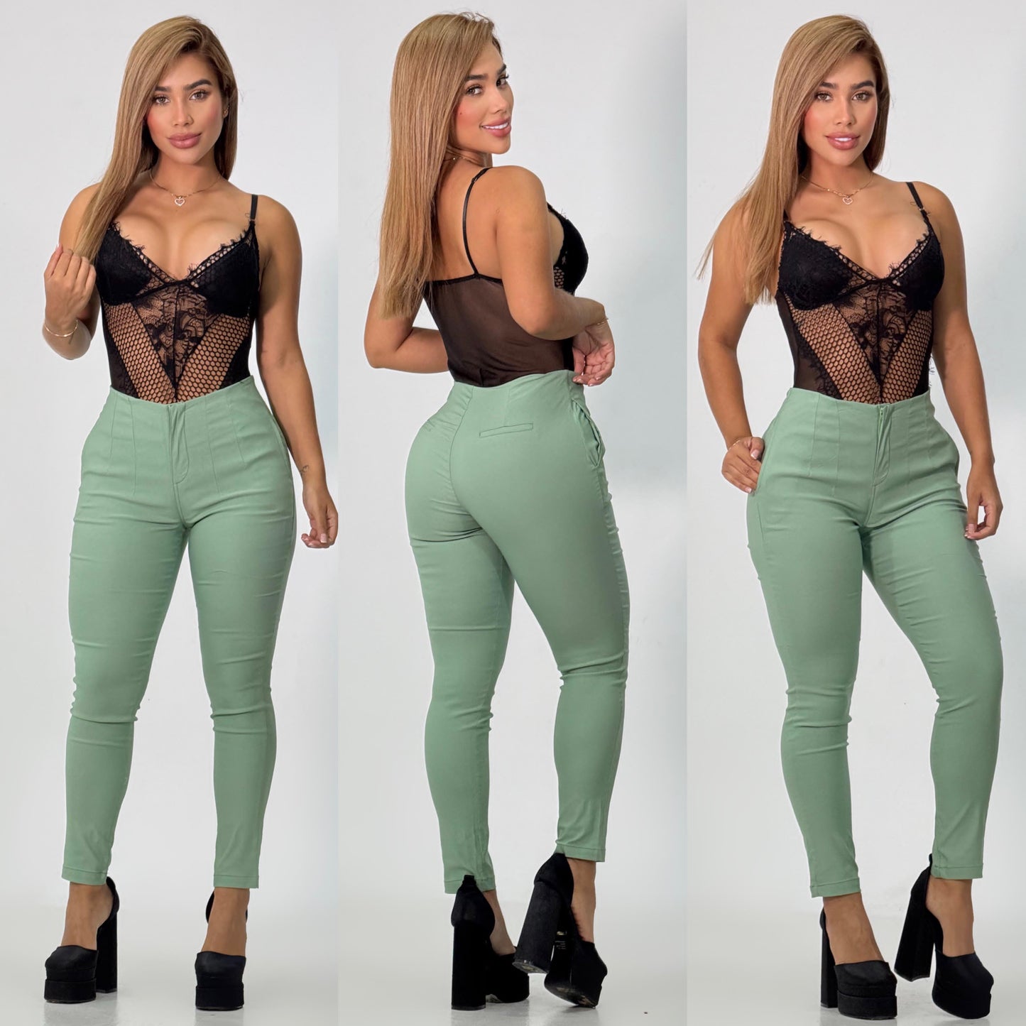 Pantalon pinzas precio especial