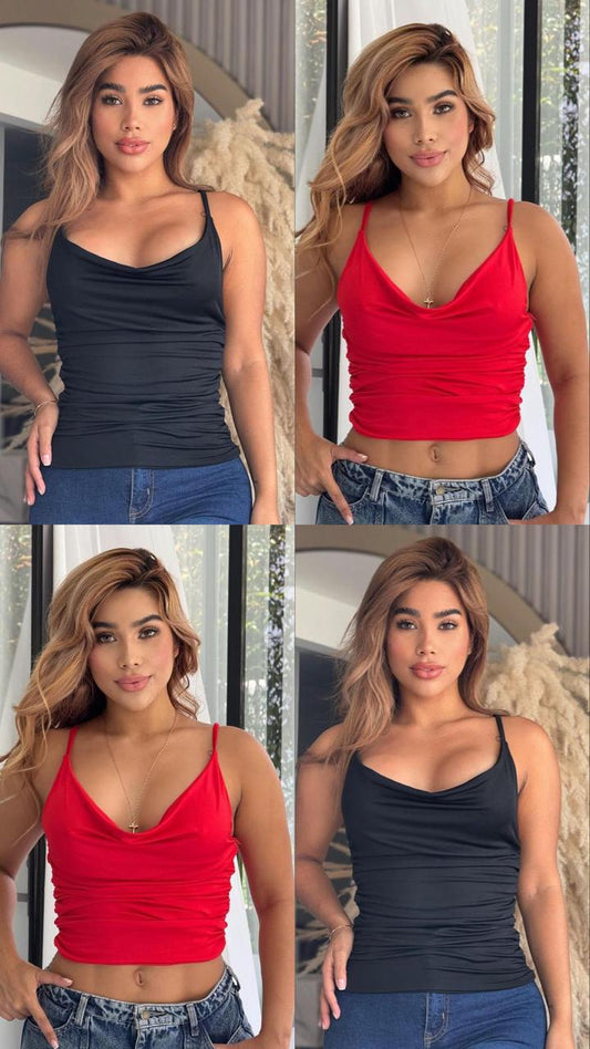 Blusa tiras