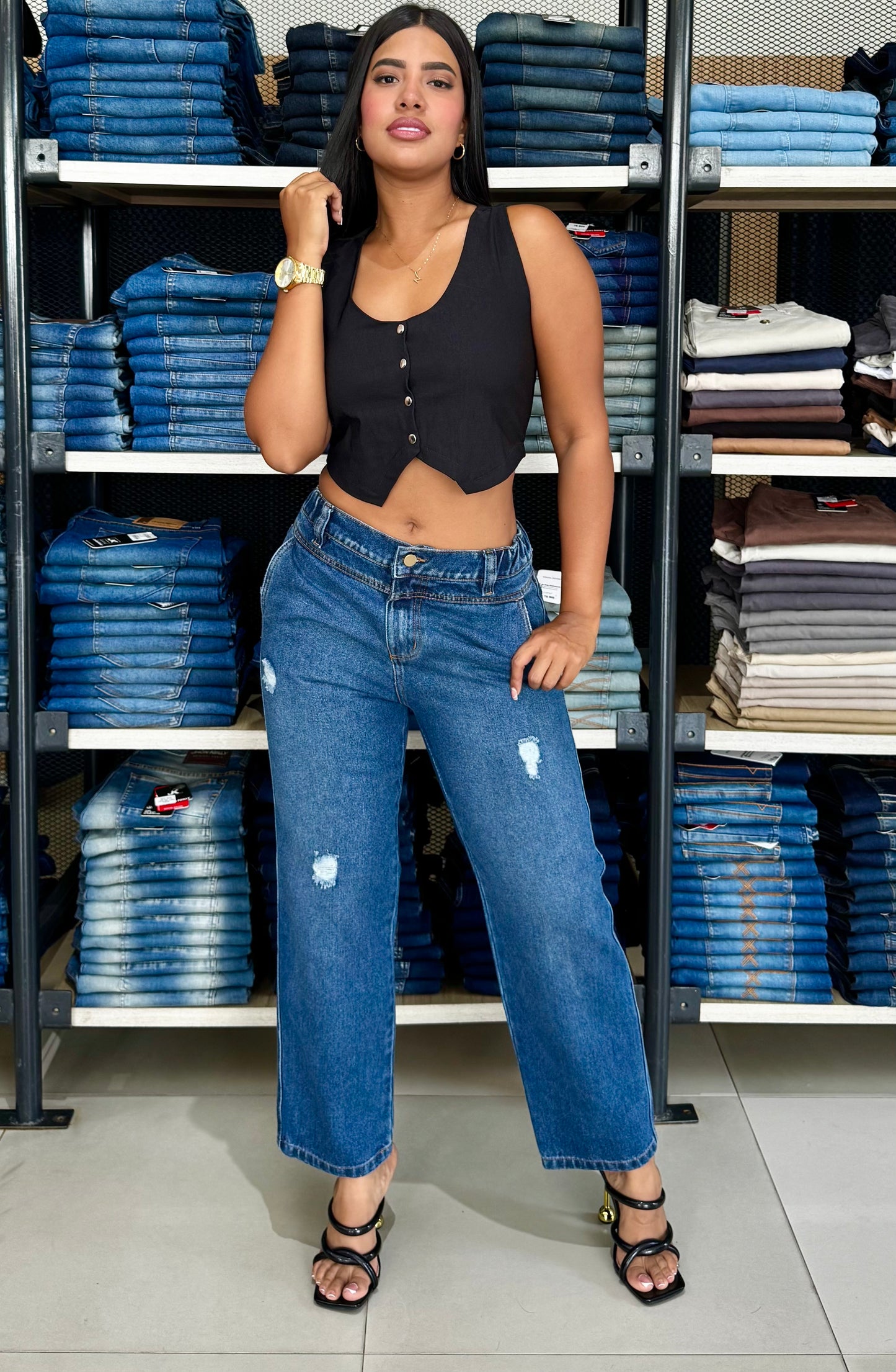 Jeans enresortado